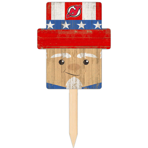 Fan Creations Holiday Home Decor New Jersey Devils Uncle Sam Head Yard