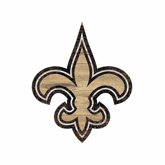 Fan Creations 24" Signs New Orleans Saints Distressed Logo Cutout Sign