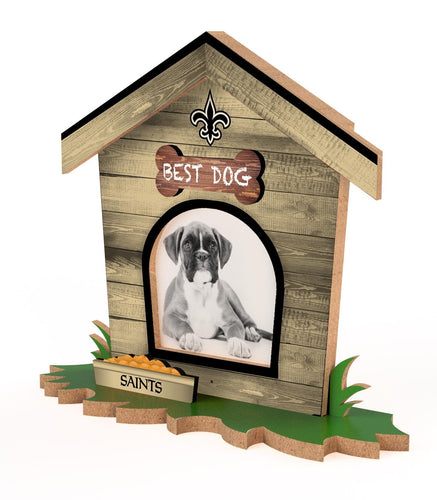 Fan Creations Home Decor New Orleans Saints Dog House Frame