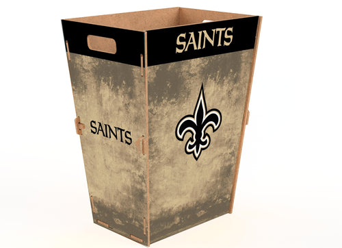 Fan Creations New Orleans Saints Team Color Waste Bin