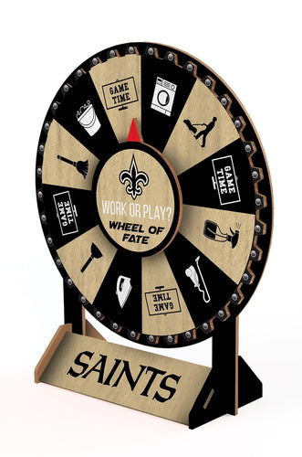 Fan Creations Desktop New Orleans Saints Wheel of Fate