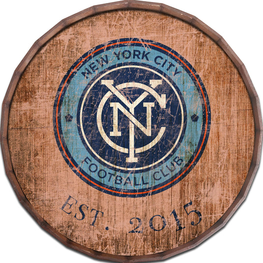 Fan Creations Home Decor New York City FC  24in Established Date Barrel Top