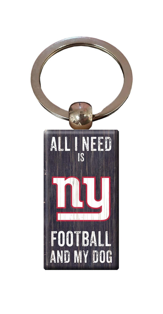 Fan Creations Home Decor New York Giants  All I Need Keychain