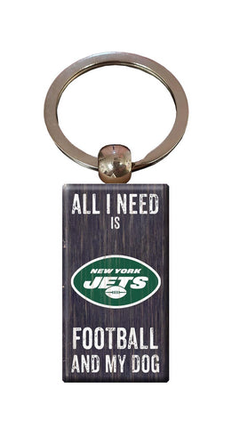 Fan Creations Home Decor New York Jets  All I Need Keychain