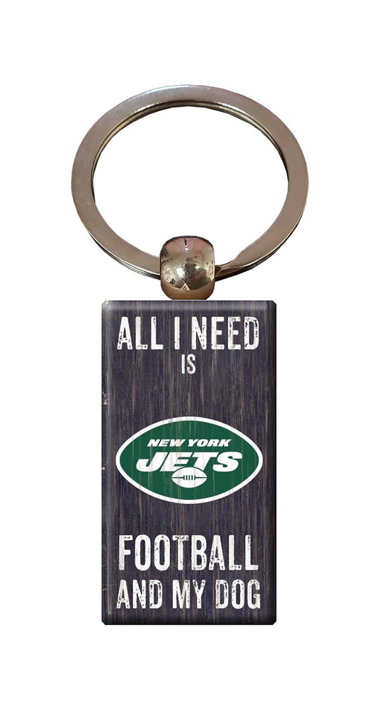 Fan Creations Home Decor New York Jets  All I Need Keychain