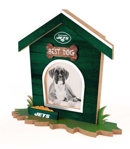 Fan Creations Home Decor New York Jets Dog House Frame