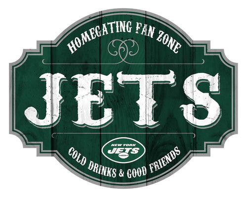 Fan Creations Home Decor New York Jets Homegating Tavern 12in Sign