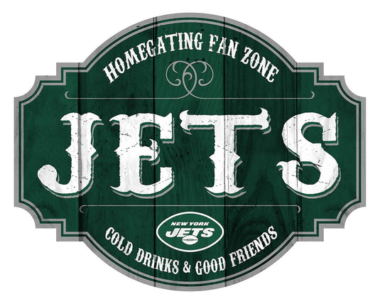 Fan Creations Home Decor New York Jets Homegating Tavern 24in Sign