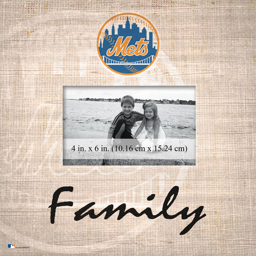 Fan Creations Home Decor New York Mets  Family Frame