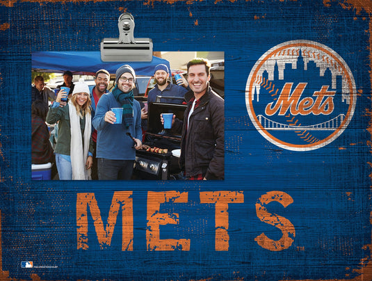Fan Creations Desktop Stand New York Mets Team Clip Frame