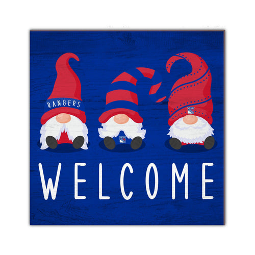 Fan Creations Home Decor New York Rangers   Welcome Gnomes