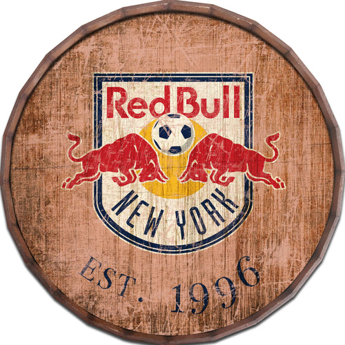 Fan Creations Home Decor New York Red Bulls  24in Established Date Barrel Top