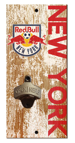 Fan Creations Home Decor New York Red Bulls  Bottle Opener