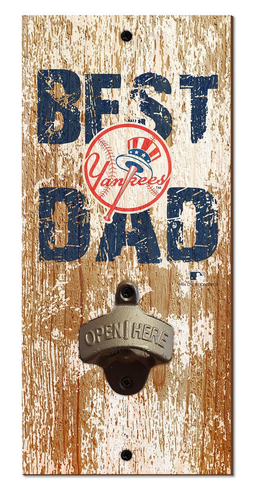 Fan Creations Home Decor New York Yankees  Best Dad Bottle Opener