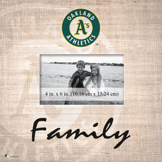 Fan Creations Home Decor Oakland Athletics  Family Frame