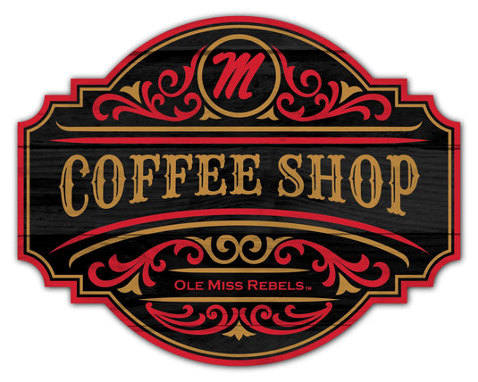 Fan Creations Home Decor Ole Miss Coffee Tavern Sign 24in