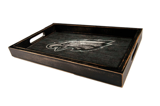 Fan Creations Home Decor Philadelphia Eagles  Distressed Team Tray With Team Colors