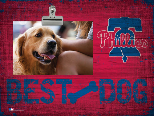 Fan Creations Desktop Stand Philadelphia Phillies Best Dog Clip Frame