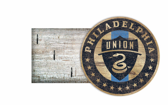 Fan Creations Wall Decor Philadelphia Union Key Holder 6x12