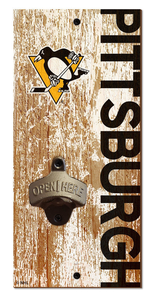 Fan Creations Home Decor Pittsburgh Penguins  Bottle Opener