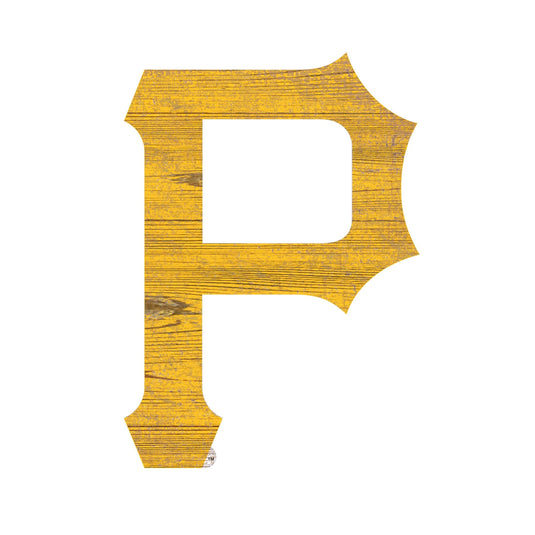 Fan Creations 24" Signs Pittsburgh Pirates Distressed Logo Cutout Sign