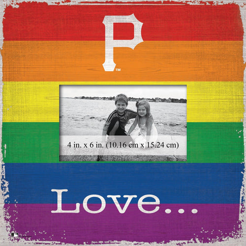Fan Creations Home Decor Pittsburgh Pirates  Love Pride 10x10 Frame