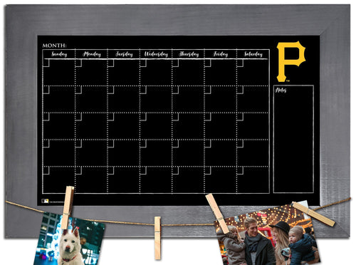 Fan Creations Home Decor Pittsburgh Pirates   Monthly Chalkboard With Frame & Clothespins