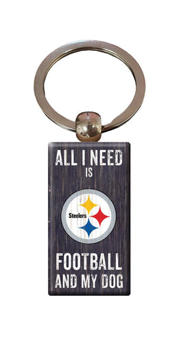 Fan Creations Home Decor Pittsburgh Steelers  All I Need Keychain