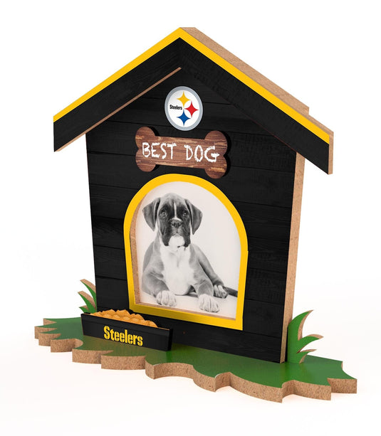 Fan Creations Home Decor Pittsburgh Steelers Dog House Frame