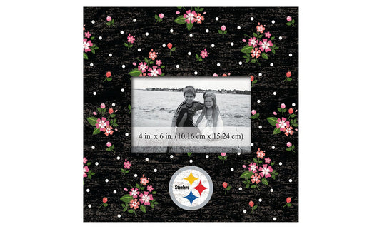 Fan Creations 10x10 Frame Pittsburgh Steelers Floral 10x10 Frame