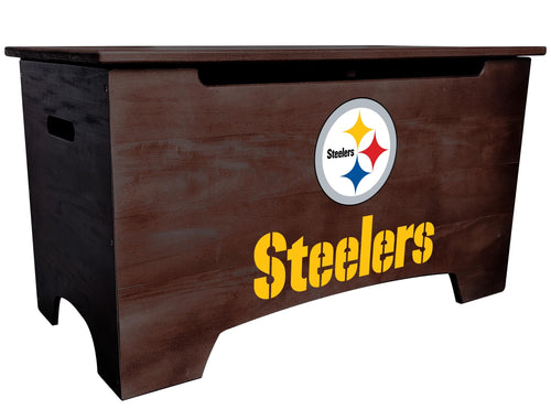 Fan Creations Home Decor Pittsburgh Steelers Logo Storage Chest