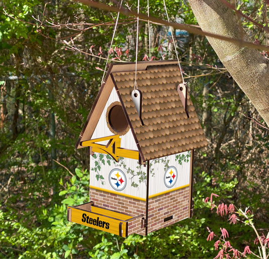Fan Creations Pittsburgh Steelers Team Bird House