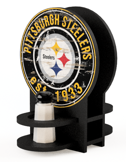 Fan Creations Decor Furniture Pittsburgh Steelers Team Circle Napkin Holder