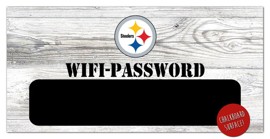 Fan Creations 6x12 Horizontal Pittsburgh Steelers Wifi Password 6x12 Sign