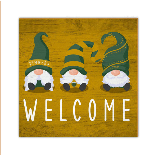 Fan Creations Home Decor Portland Timbers   Welcome Gnomes