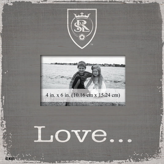 Fan Creations Home Decor Real Salt Lake  Love Picture Frame