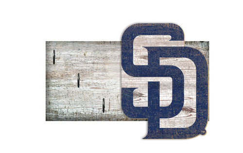 Fan Creations Wall Decor San Diego Padres Key Holder 6x12