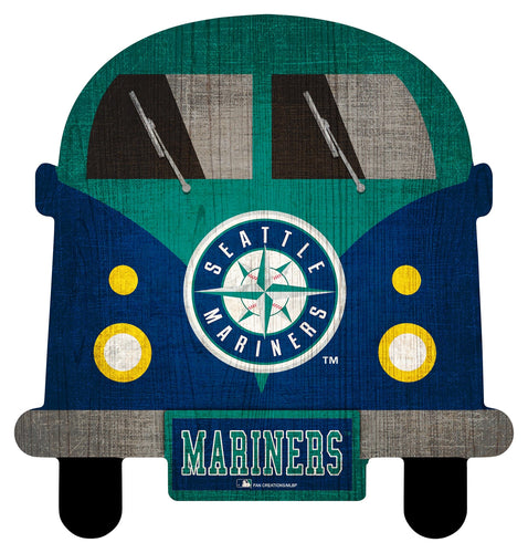 Fan Creations Wall Decor Seattle Mariners 12in Team Bus Sign