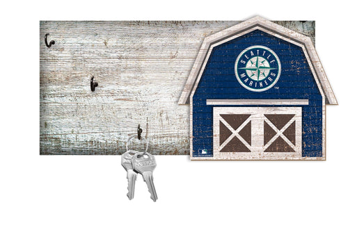 Fan Creations Wall Decor Seattle Mariners Barn Keychain Holder