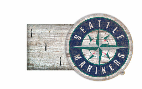 Fan Creations Wall Decor Seattle Mariners Key Holder 6x12