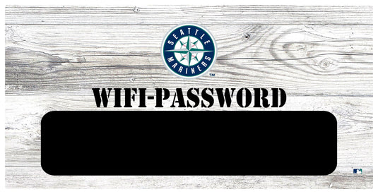 Fan Creations 6x12 Horizontal Seattle Mariners Wifi Password 6x12 Sign
