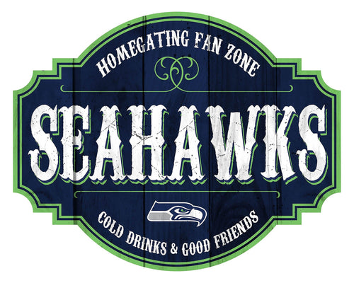 Fan Creations Home Decor Seattle Seahawks Homegating Tavern 12in Sign