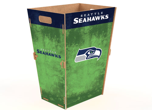 Fan Creations Seattle Seahawks Team Color Waste Bin
