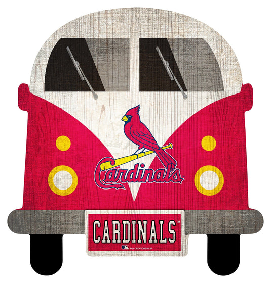 Fan Creations Wall Decor St Louis Cardinals 12in Team Bus Sign