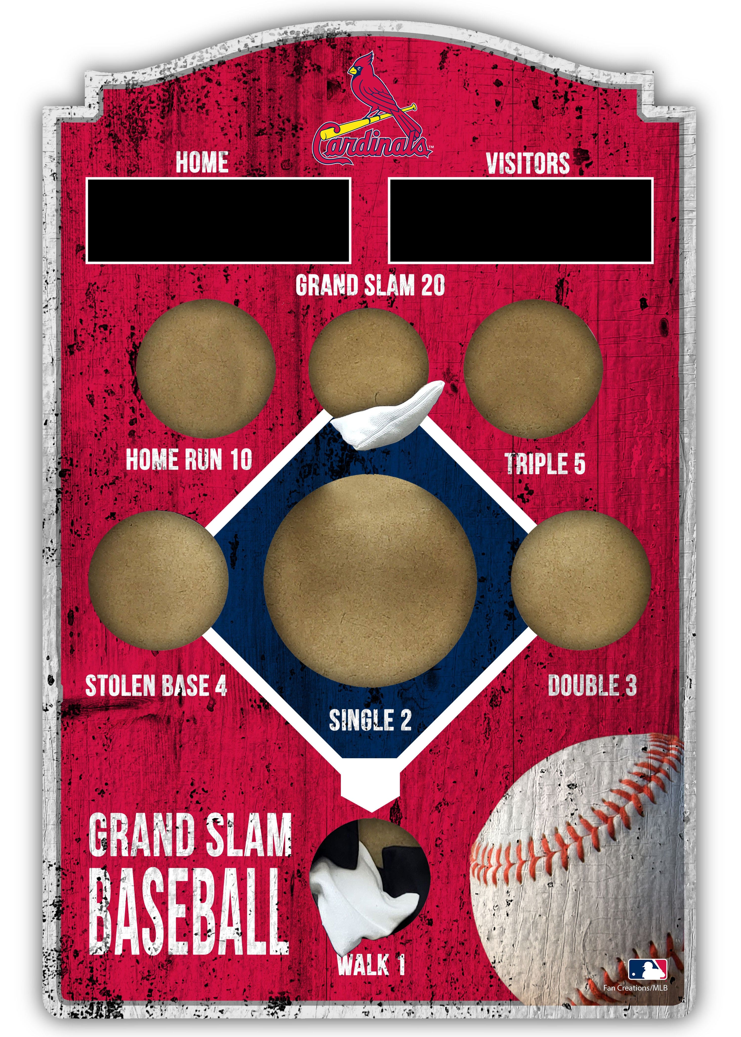 St. Louis Cardinals Baseball Bean Bag Toss – Fan Creations GA