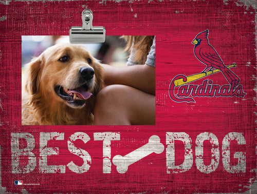 Fan Creations Desktop Stand St Louis Cardinals Best Dog Clip Frame