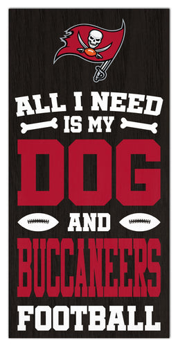 Fan Creations Home Decor Tampa Bay Buccaneers All I Need Is My Dog & Football
