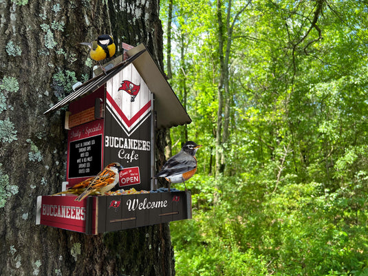 Fan Creations Home Decor Tampa Bay Buccaneers  Bird Feeder