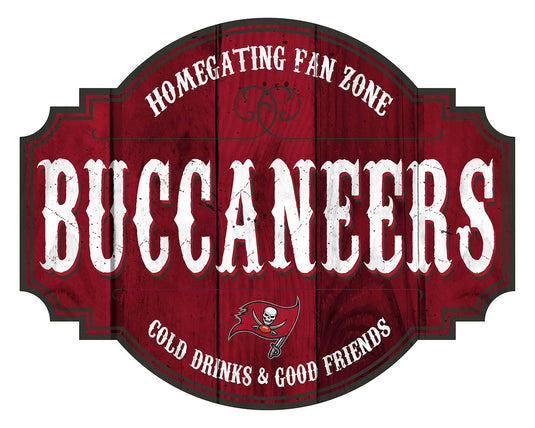 Fan Creations Home Decor Tampa Bay Buccaneers Homegating Tavern 12in Sign