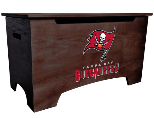 Fan Creations Home Decor Tampa Bay Buccaneers Logo Storage Chest